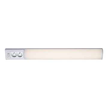 Rabalux - LED Virtuves zem skapīša lampa ar kontaktligzdām LED/15W/230V 4000K 70 cm balta