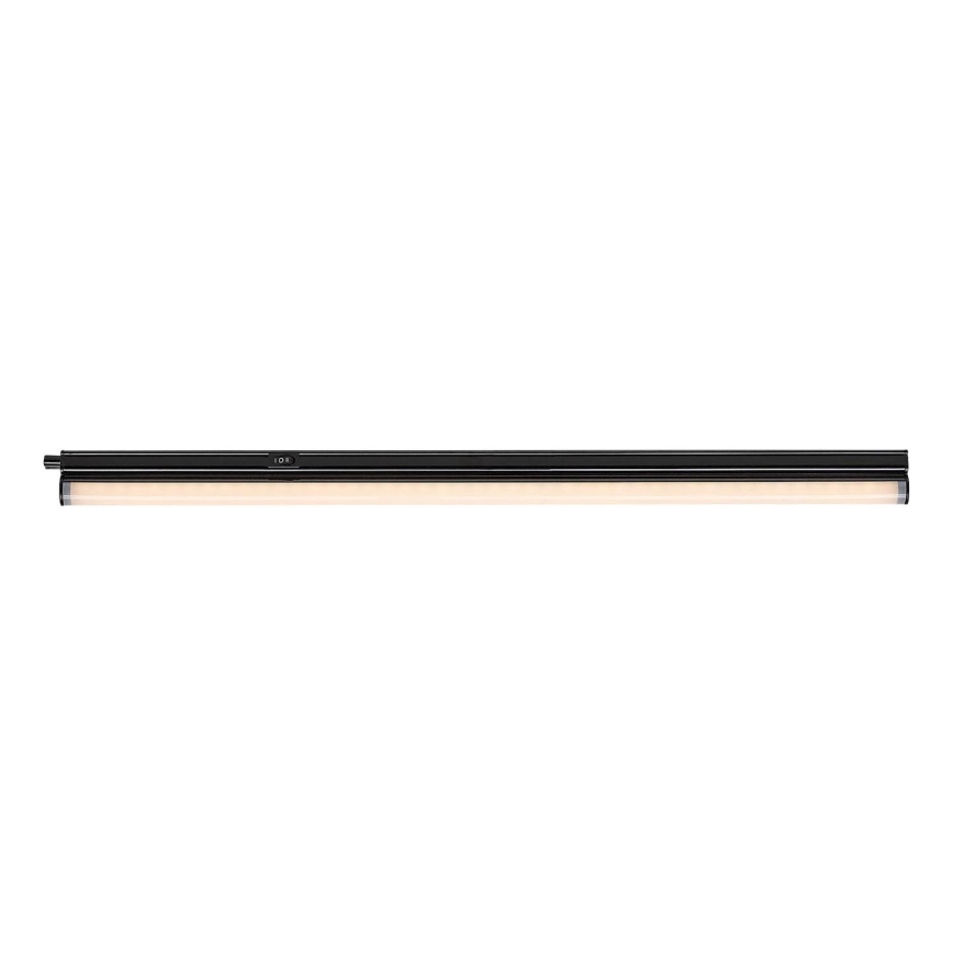 Rabalux - LED Virtuves zem skapīša lampa LED/8W/230V 3000/4000K melna