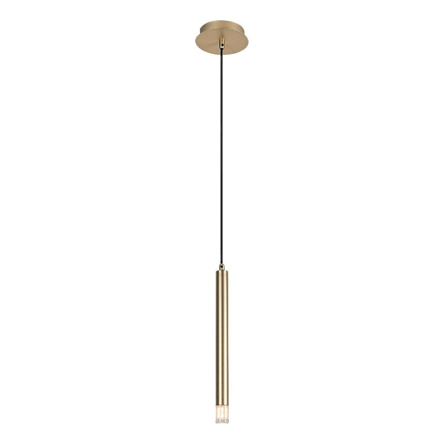 Rabalux - Lustra ar auklu 1xG9/5W/230V zelta