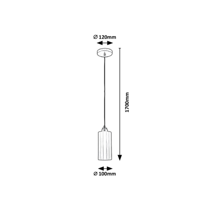 Rabalux - Lustra ar auklu E27/40W/230V