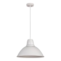 Rabalux - Lustra uz troses 1xE27/60W/230V Ø 36 cm balta