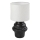 Rabalux - Melna galda lampa 1xE14/40W/230V