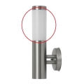 Rabalux - Rezerves stikls āra lampai INOX TORCH E27 balta