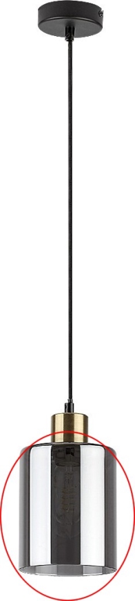 Rabalux - Rezerves stikls E27, diametrs 13 cm