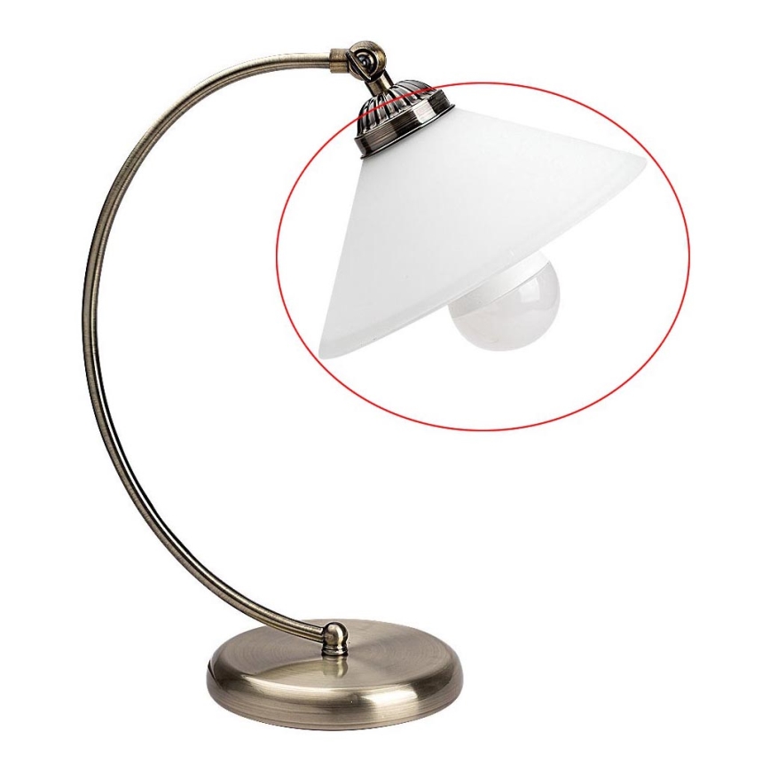 Rabalux – rezerves stikls lampai 2701-2705 un 2708 E27 (mazs)