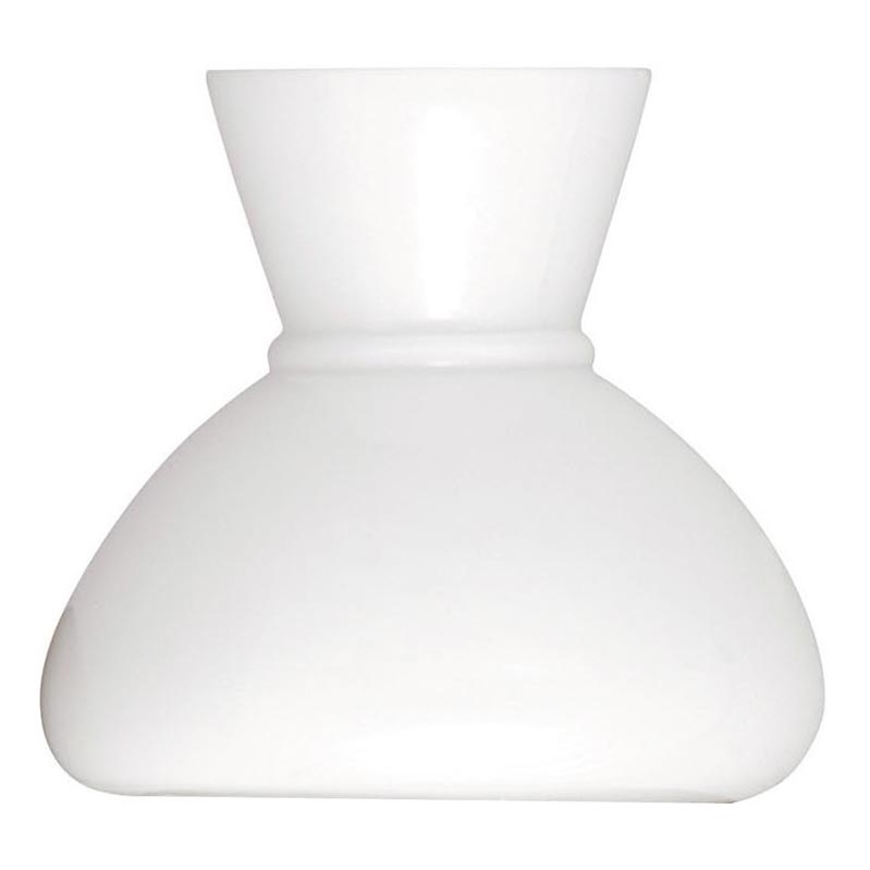 Rabalux - Rezerves stikls lustrai E27 d. 23,5 cm balta