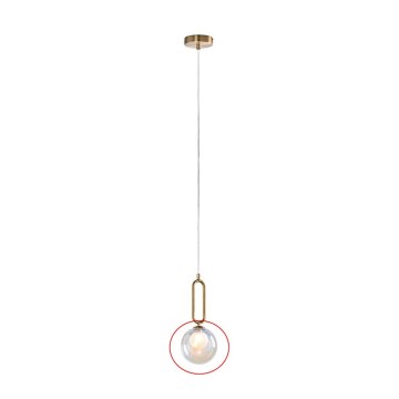 Rabalux - Rezerves stikls lustrai ROSEHIP G9, Ø 15 cm