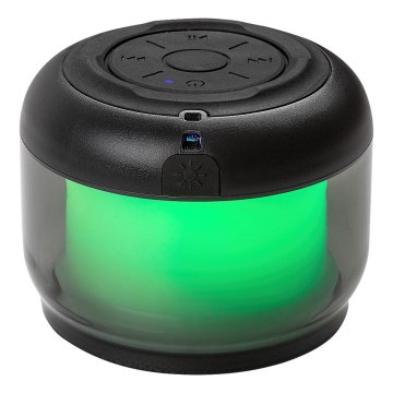 Rabalux - RGB Galda lampa ar skaļruni RGB/3W/3,7V 500mAh
