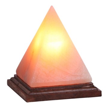 Rabalux - Sāls lampa 1xE14/15W/230V, akācijas koks, 2,8 kg