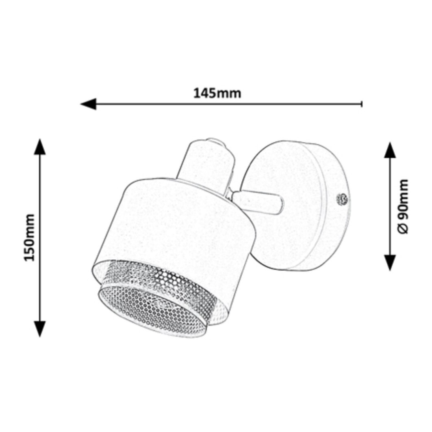Rabalux - Sienas lampa 1xE14/40W/230V