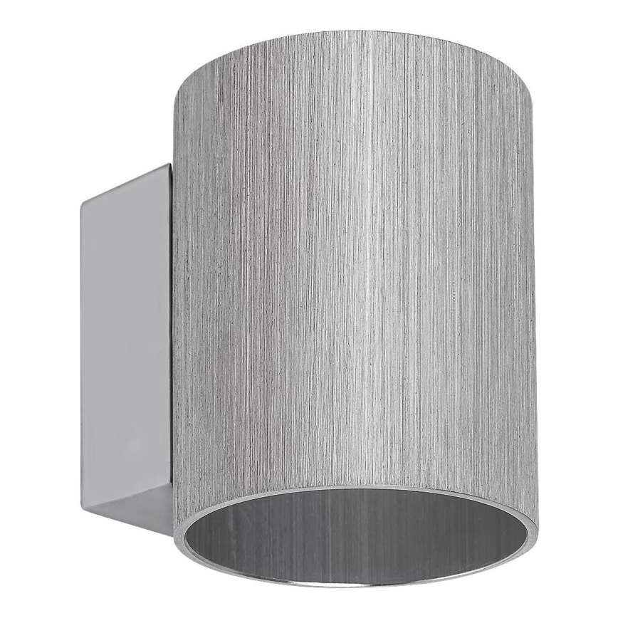 Rabalux - Sienas lampa 1xG9/10W/230V, pelēka