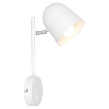 Rabalux - Sienas lampa EGON 1xE14/40W/230V, balta