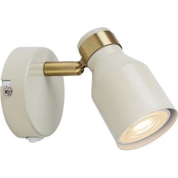 Rabalux - Sienas punktveida gaismeklis 1xGU10/15W/230V