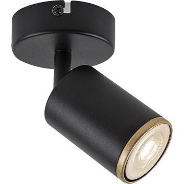 Rabalux - Sienas punktveida gaismeklis 1xGU10/15W/230V melns