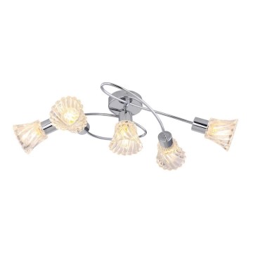 Rabalux - Starmetis 5xE14/40W/230V