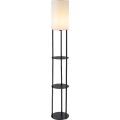 Rabalux - Stāvlampa 1xE27/40W/230V melna