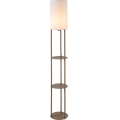 Rabalux - Stāvlampa ar plauktiem 1xE27/40W/230V bēša