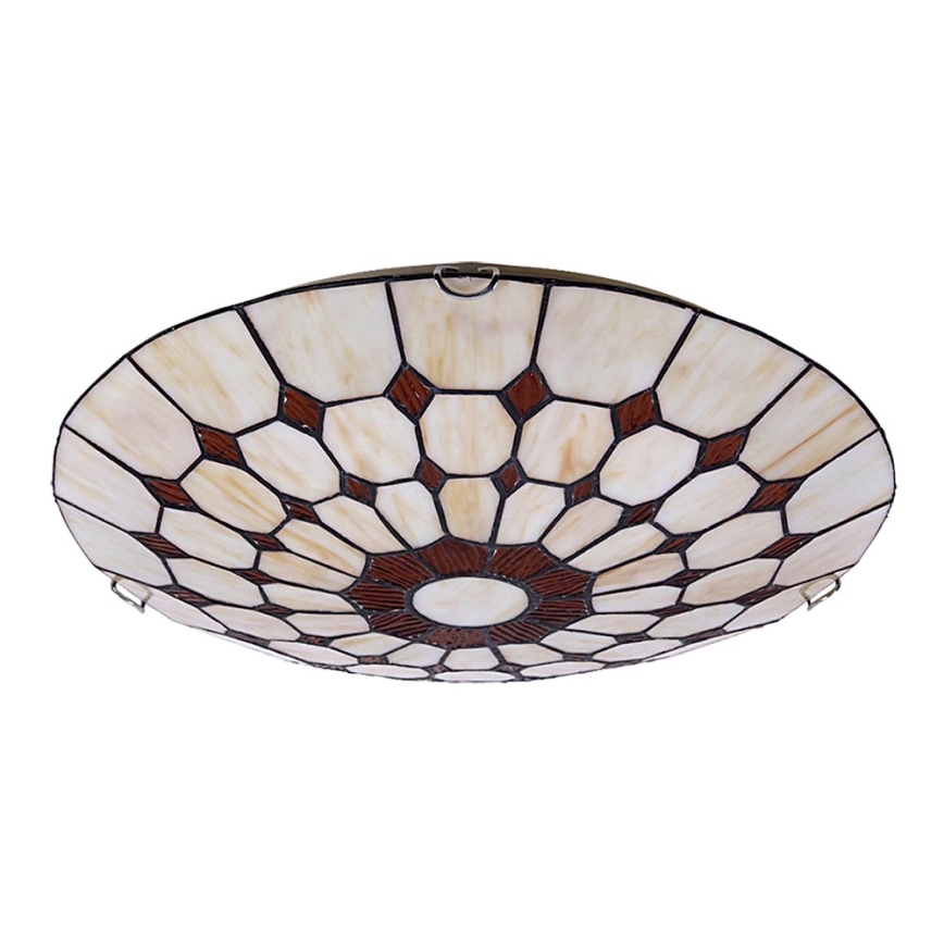 Rabalux - Tiffany krāsainā stikla griestu lampa 2xE27/60W/230V d. 40 cm