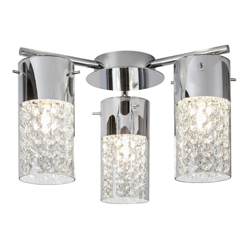 Rabalux - Vannas istabas griestu gaismeklis 3xE14/40W/230V IP44 Ø 33,5 cm