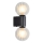 Rabalux - Vannas istabas sienas lampa 2xG9/3,5W/230V IP44 melna