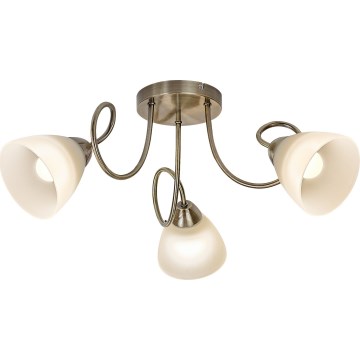Rabalux - Virsmas montēta griestu lampa 3xE27/60W/230V