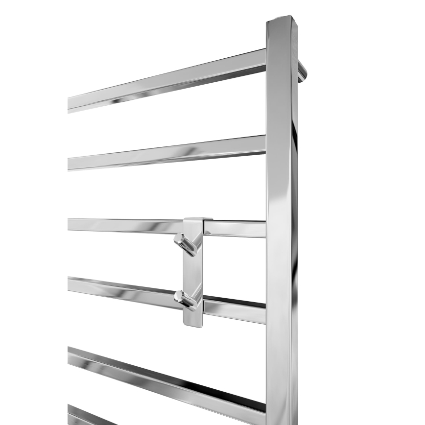 Radiatora āķis INOX — nerūsējošais tērauds / spīdīgi hromēts