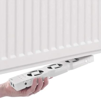 Radiatora ventilators 5/230V balta