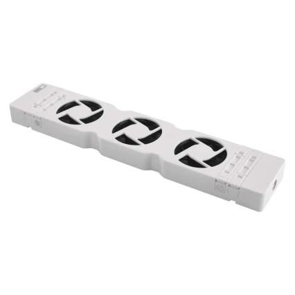 Radiatora ventilators 5/230V balta
