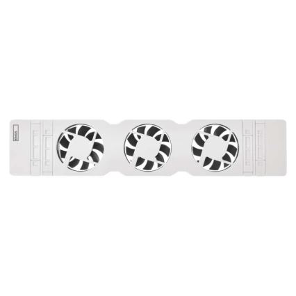 Radiatora ventilators 5/230V balta