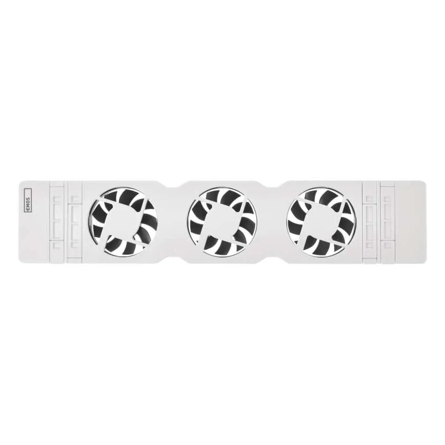 Radiatora ventilators 5/230V balta