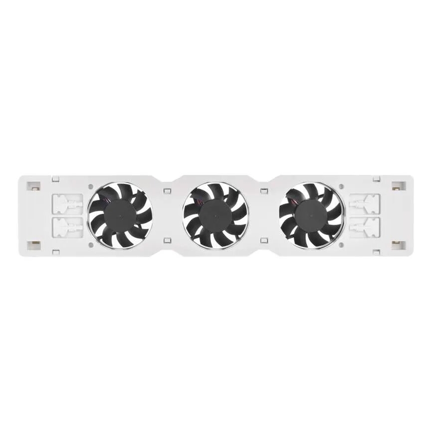 Radiatora ventilators 5/230V balta
