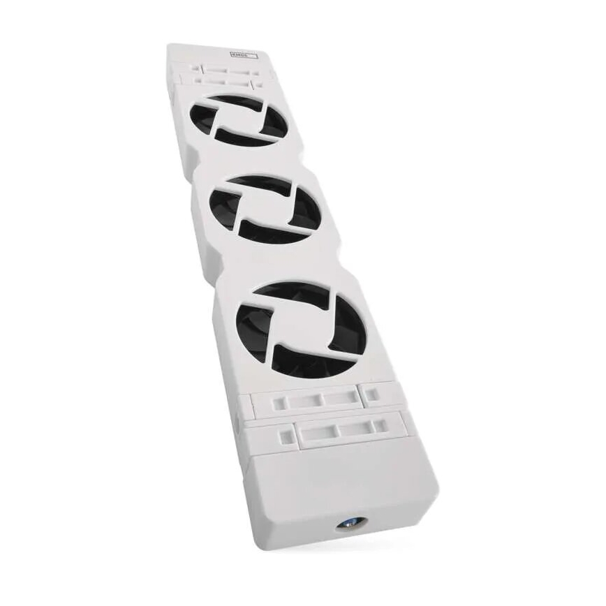 Radiatora ventilators 5/230V balta