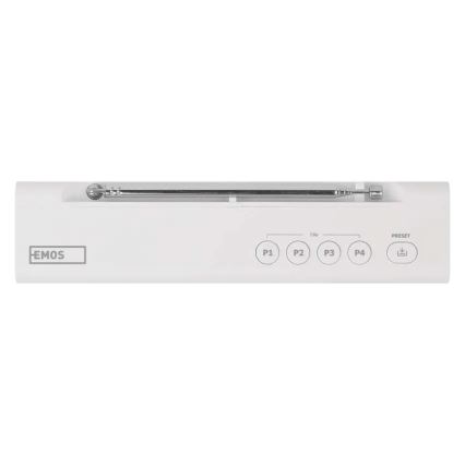 Radio DAB DAB+ FM 3W/5V/4xAA balta