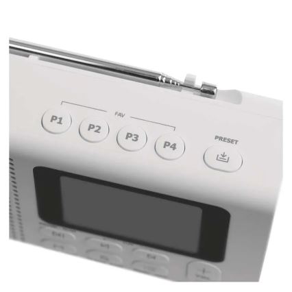 Radio DAB DAB+ FM 3W/5V/4xAA balta