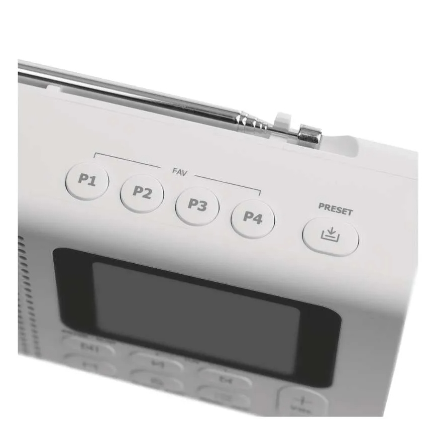 Radio DAB DAB+ FM 3W/5V/4xAA balta