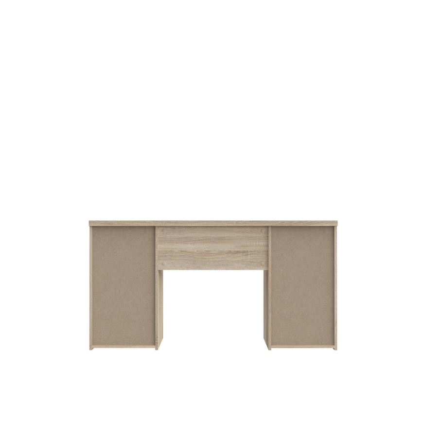 Rakstāmgalds ARENO balts/sonoma ozols