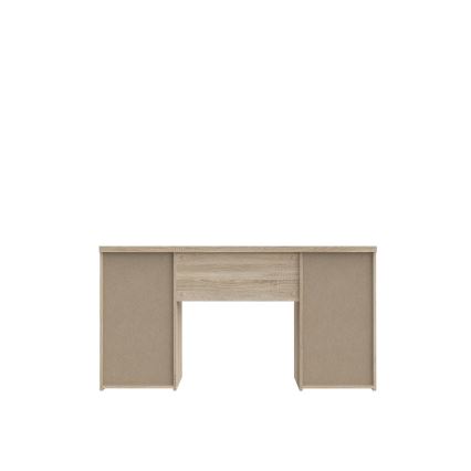 Rakstāmgalds ARENO — balts/sonoma ozols