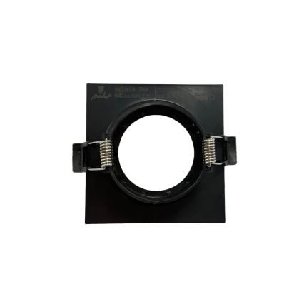 Rāmis iebūvējamam GU10 lukturim 8,6x8,6 cm melns