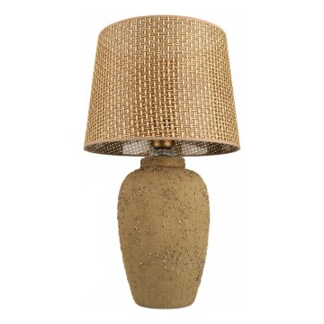 RAMZES galda lampa 1xE27/40W/230V brūna