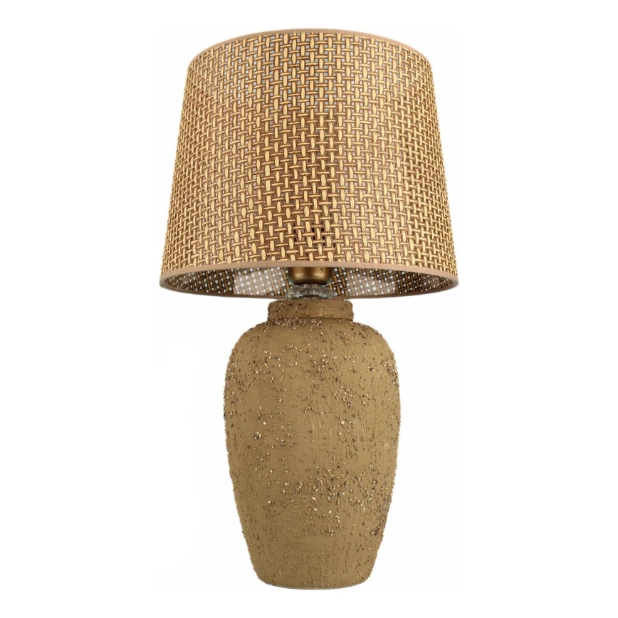 RAMZES galda lampa 1xE27/40W/230V brūna