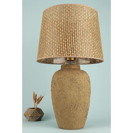 RAMZES galda lampa 1xE27/40W/230V brūna