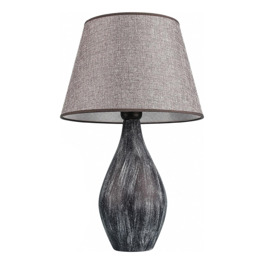 RAMZES galda lampa 1xE27/40W/230V pelēka