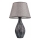 RAMZES galda lampa 1xE27/40W/230V pelēka