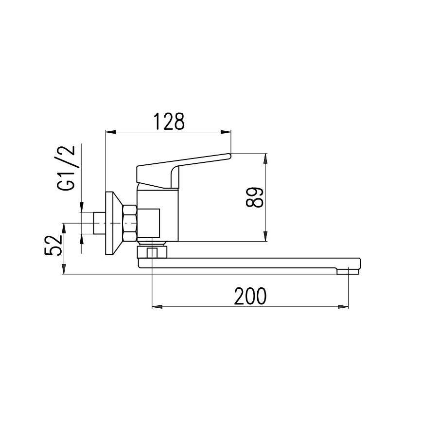 RAV Slezák CO101.5/23Z - Izlietnes jaucējkrāns COLORADO cm spīdīgi zeltains