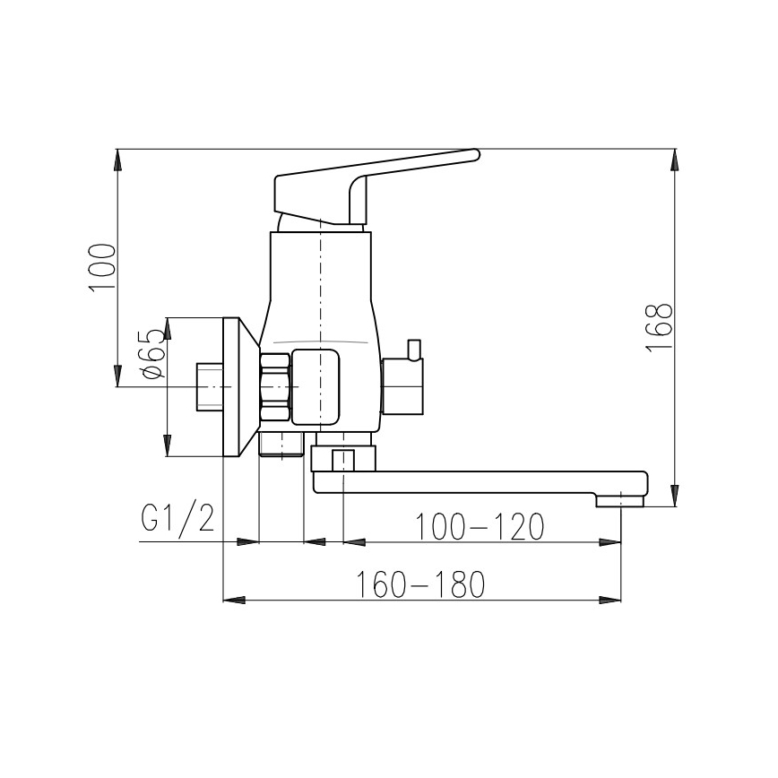 RAV Slezák CO151.5 - Vannas jaucējkrāns COLORADO spīdīgs hroms