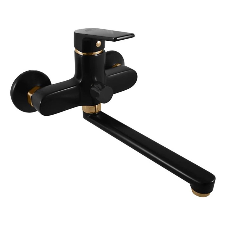 RAV Slezák CO153.5CMATZ - Vannas jaucējkrāns COLORADO melns/zeltains