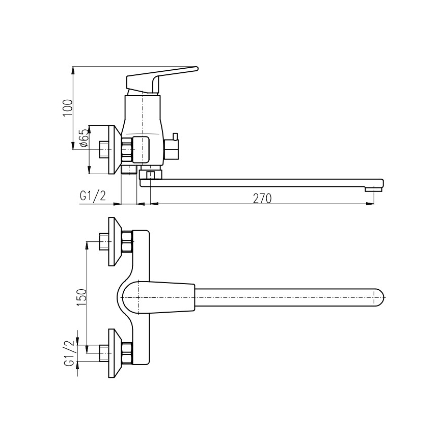 RAV Slezák CO153.5CMATZ - Vannas jaucējkrāns COLORADO melns/zeltains