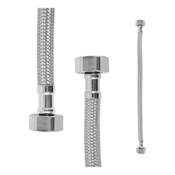 RAV Slezák IF0133.0 - Elastīga pieslēguma šļūtene FLEXI 10 cm, spīdīgs hroms