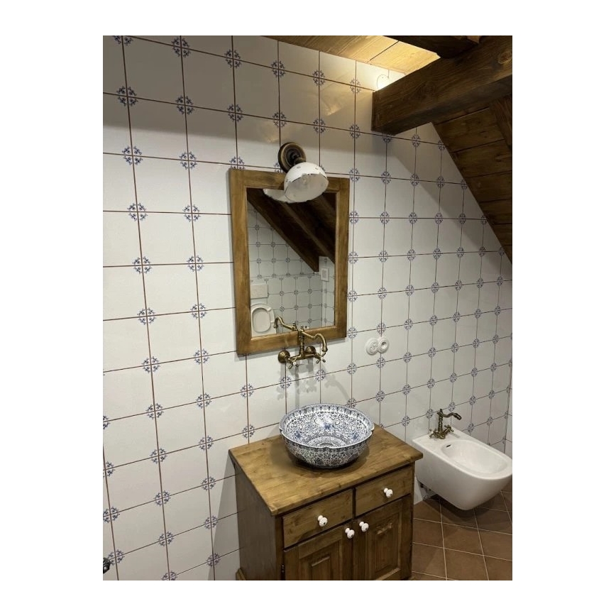 RAV Slezák MK102.5/28SM - MORAVA RETRO izlietnes/virtuves jaucējkrāns, 16,8 cm, antīka misiņa