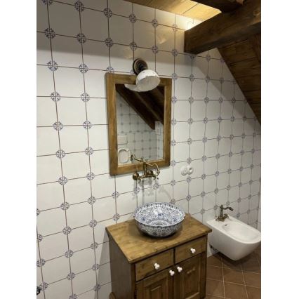 RAV Slezák MK102.5/28SM - Virtuves/izlietnes jaucējkrāns MORAVA RETRO 16,8 cm, vecināta misiņa